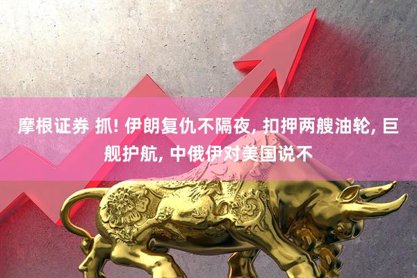 摩根证券 抓! 伊朗复仇不隔夜, 扣押两艘油轮, 巨舰护航, 中俄伊对美国说不